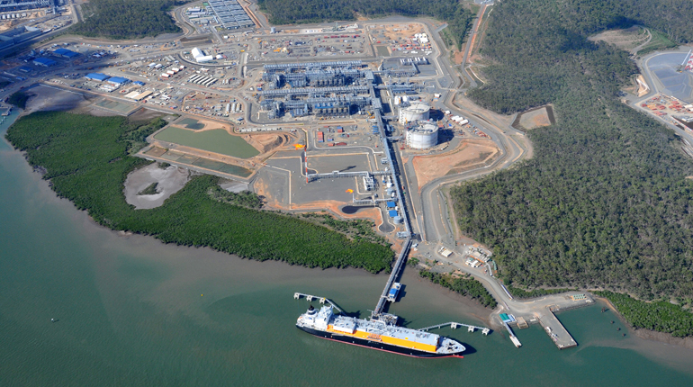 The impact of the startup of three new LNG facilities in Queensland is already being felt. (BG Group)