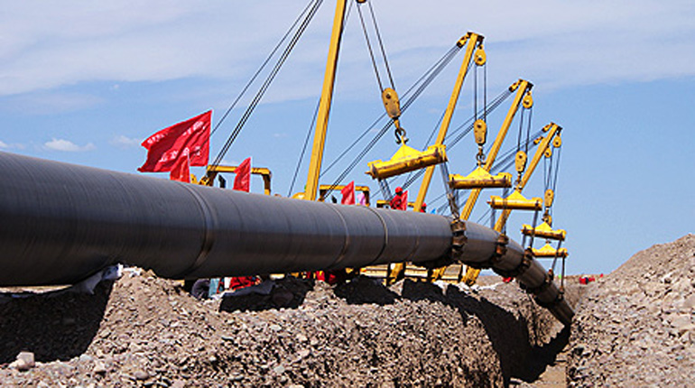 CNPC has cut back on long-distance pipeline construction. (CNPC)