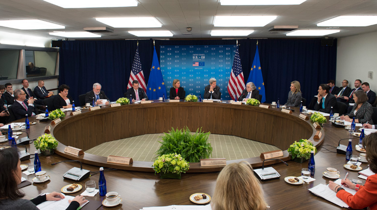 The EU-US Energy Security Council met in Washington DC this week. (EC)