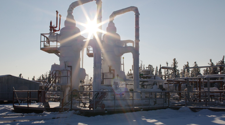 A Russian gas treatment unit. Varro said some countries suffer badly from methane leakage. (Gazprom)