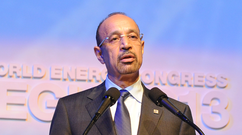 Khalid al-Falih, head of Saudi Arabia’s new energy and mineral resources ministry. (World Energy Congress)