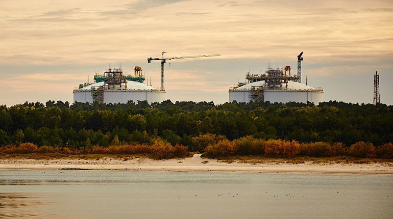Poland’s dependence on Russia for gas has been a driving factor behind the LNG terminal in Swinoujscie. (Polskie LNG)