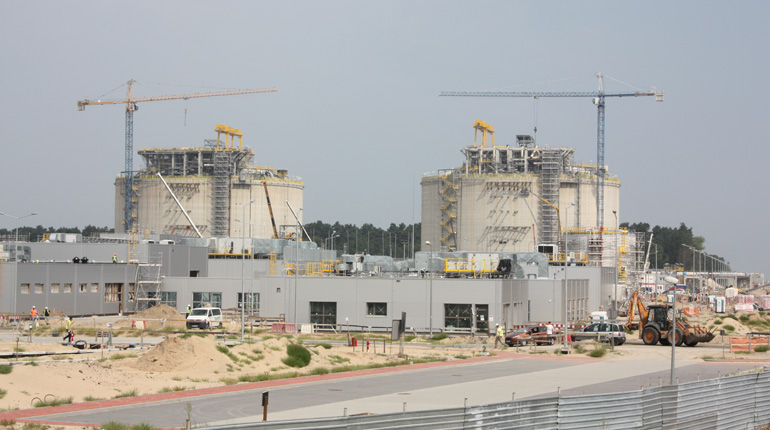 Poland's LNG terminal will help diversify its gas supplies. (Interfax)