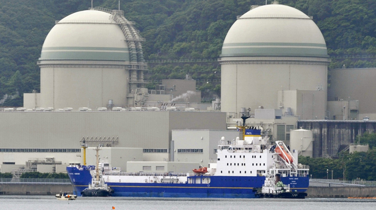 Japan’s Takahama nuclear plant, which has been given approval to restart. (PA)