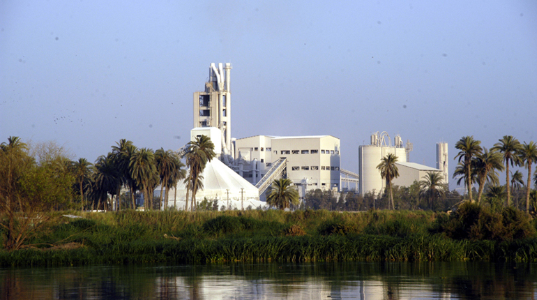 Suez Cement’s El Minya cement plant. EGAS is talking to industrial users to manage gas use. (Suez Cement)