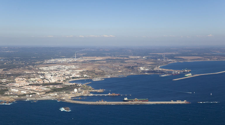 Portugal's Sines terminal received a US LNG cargo in April. (APS)
