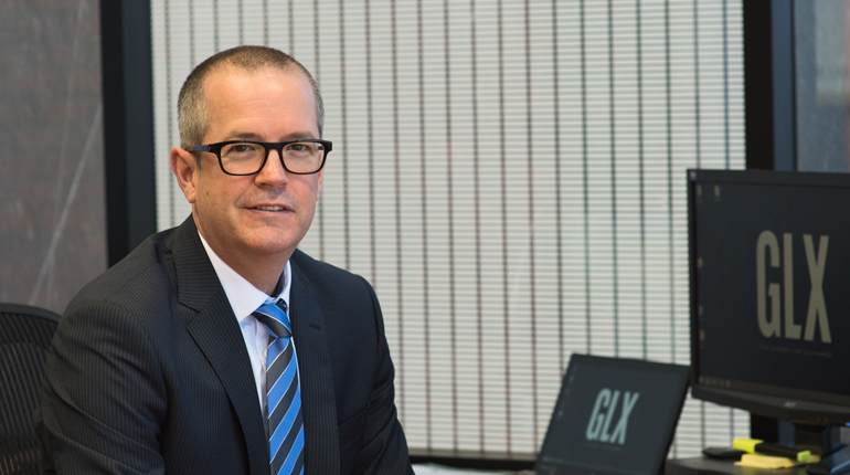 GLX Chief Executive Damien Criddle says it will take one or two years to change the way gas is traded. (GLX)