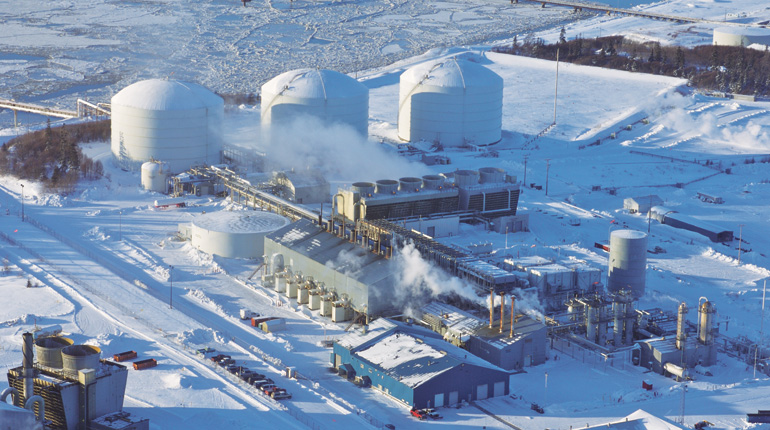 Alaska’s Kenai LNG plant. The small-scale Alaska-Japan LNG scheme is aiming for a 2017 FID. (ConocoPhillips)