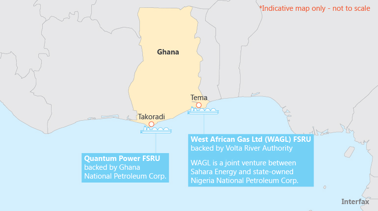 Quantum Power’s FSRU is expected to be installed in Takoradi.