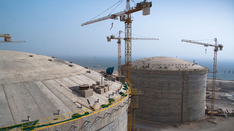 Iran favours the flexibility of LNG exports to Europe over a pipeline option. (Iran LNG Co.)