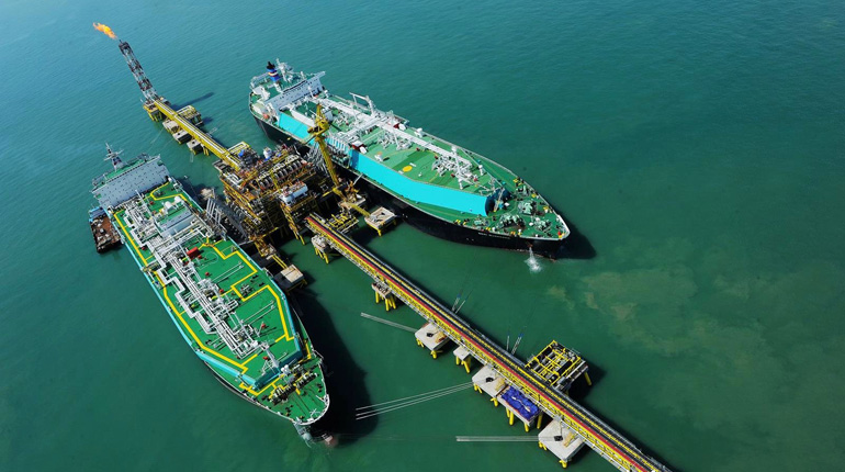 Malaysia’s Melaka LNG terminal. The LNG market could see a shift in demand sources. (Petronas)