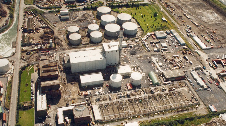 An Irish gas-fired power station. Ireland’s gas supply has been in the spotlight after Brexit. (Synergen)