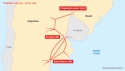 Brazil is importing LNG via Argentina’s terminals and then piping it overland to solve a chronic power shortage.