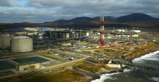 Natural Gas News - Rosneft and Gazprom LNG race intensifies