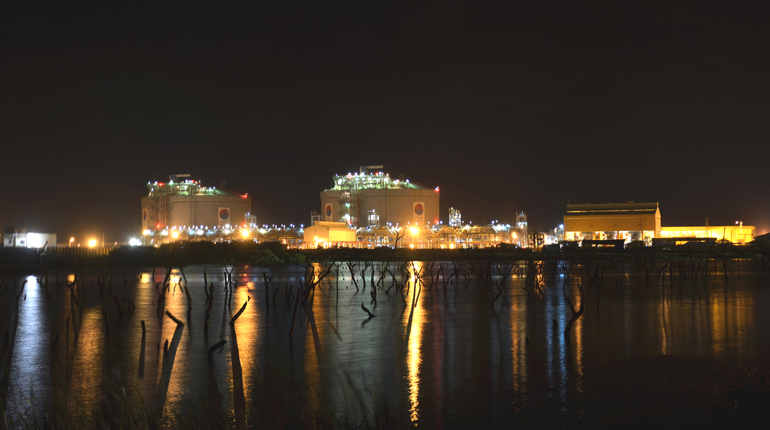 Kochi LNG terminal, India