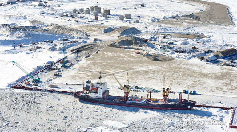 Novatek's Yamal LNG plant in the Russian Arctic.