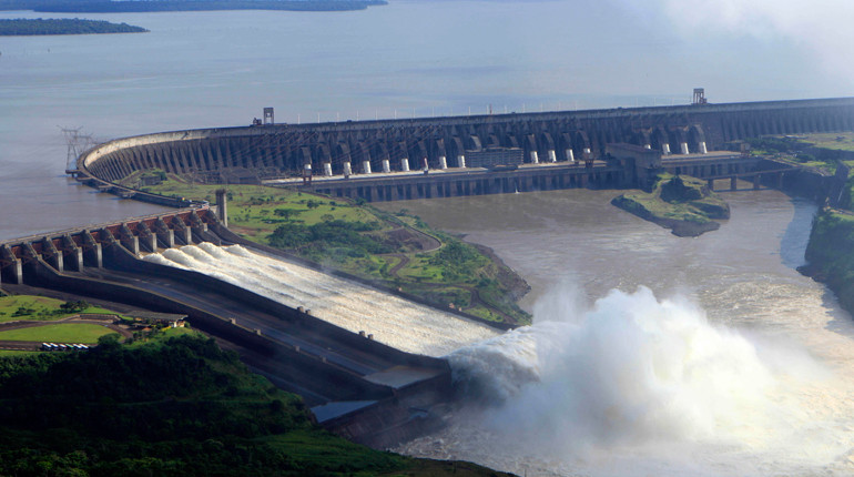 Itaipu dam, Brazil