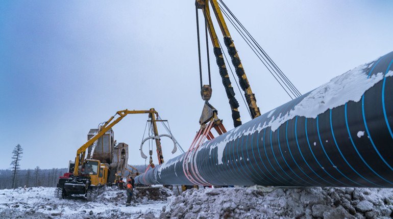 Construction of Power of Siberia gas pipeline in progress