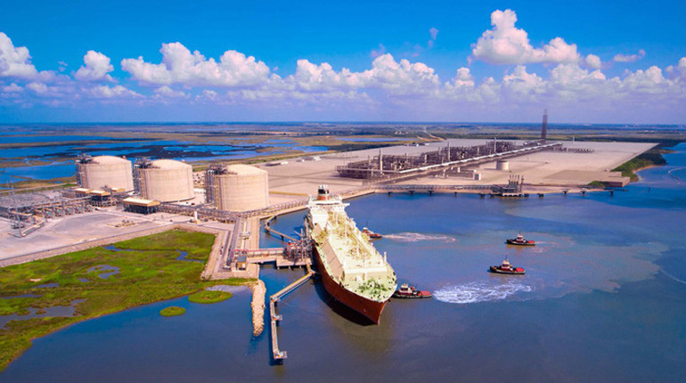 The Cameron LNG plant