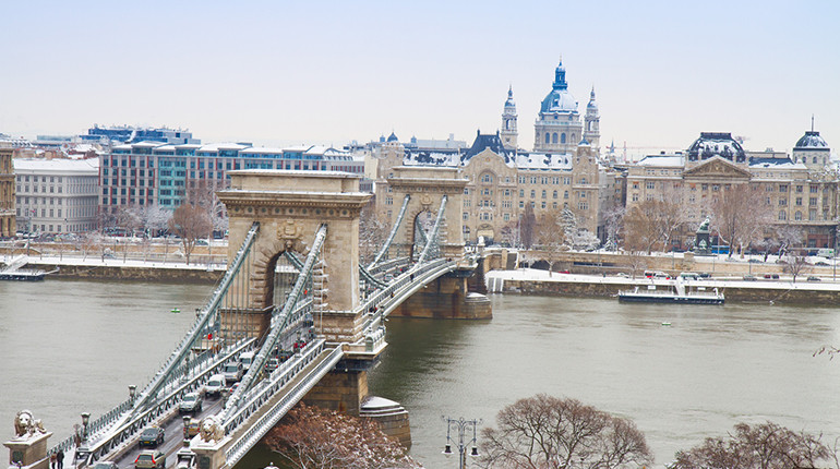 Budapest, the capital of Hungary.