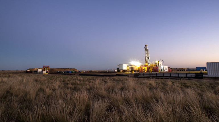 A rig in Australia's Galilee Basin