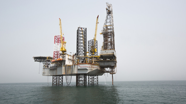 A well in the Etinde permit offshore Cameroon.