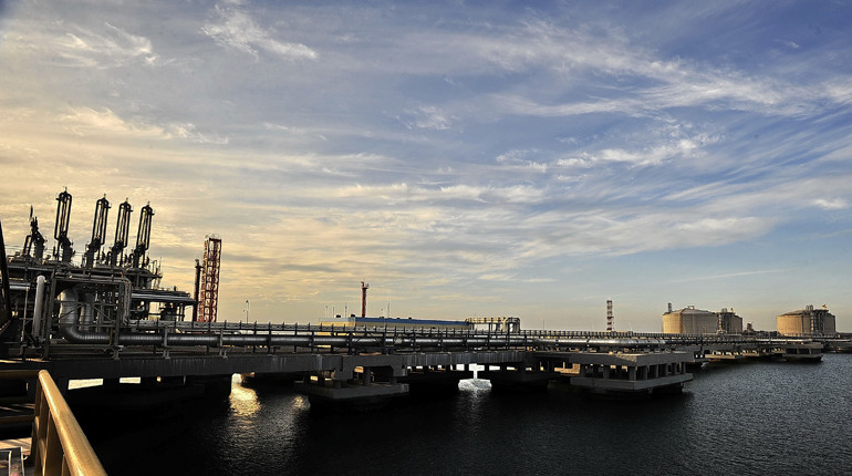 Sinopec's Qingdao LNG terminal.