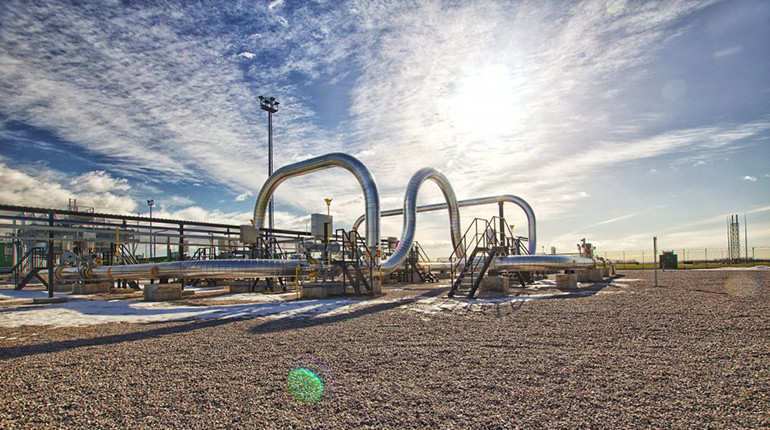 A Nafta-owned gas facility in Slovakia.