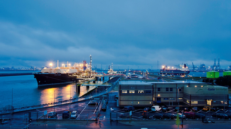 The Netherlands' Gate LNG terminal