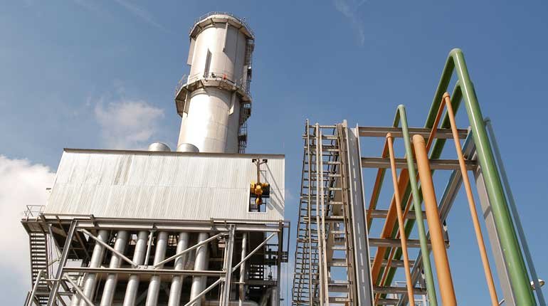 A Naturgy gas-fired power plant