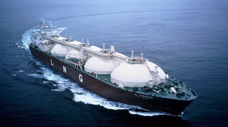 A Qatari LNG vessel
