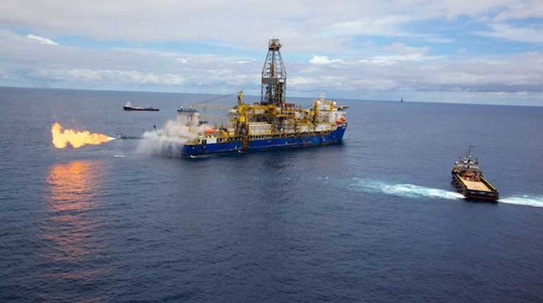 Testing gas flows off Mozambique