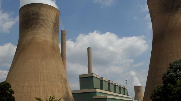 The Duvha coal power station in South Africa