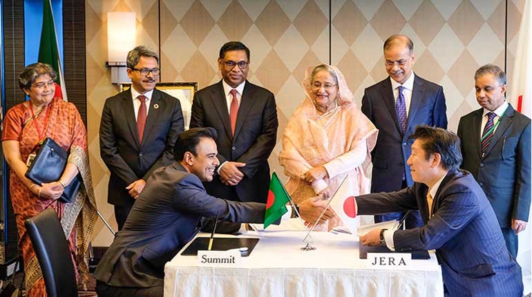 The Jera-Summit MOU signing ceremony