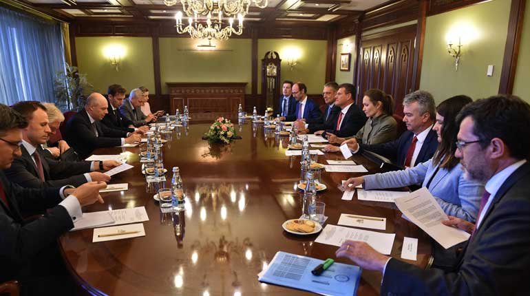 Visit by Maros Sefcovic to Russia