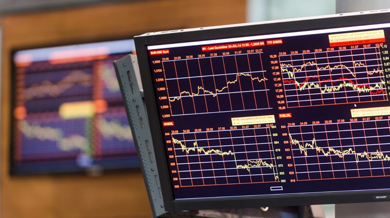 RWE trading floor, Essen, Germany (RWE)