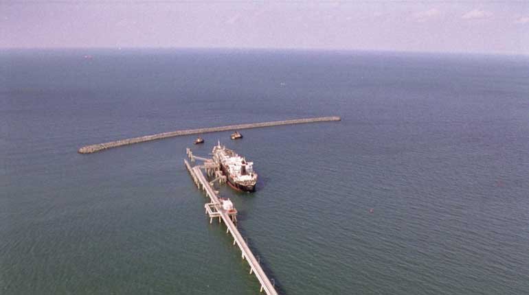 Egypt's Idku LNG plant.
