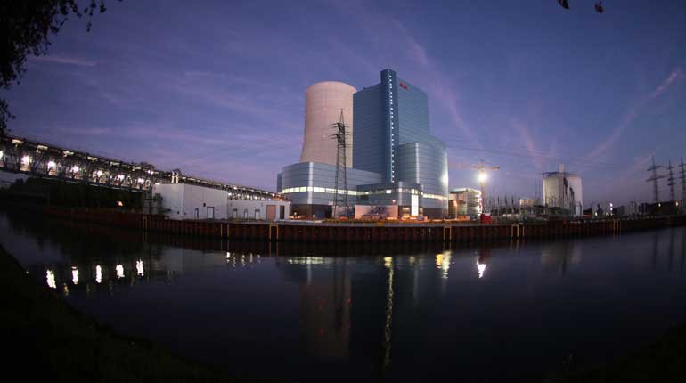The Datteln 4 coal power plant