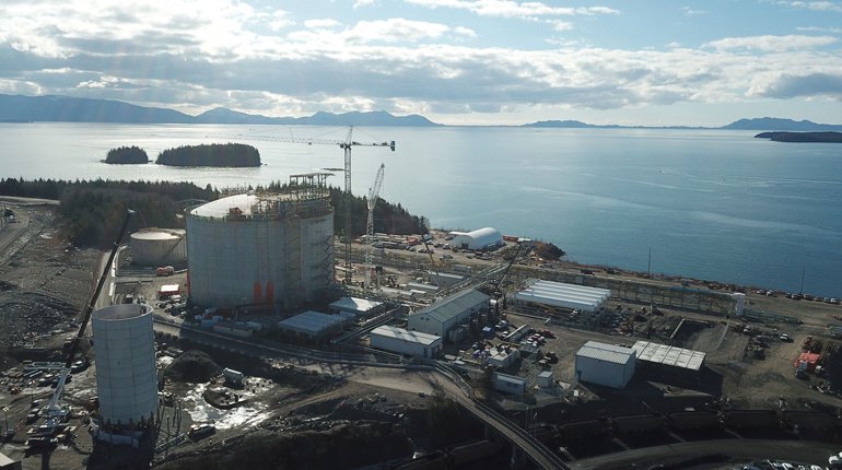 Ridley Island propane export terminal