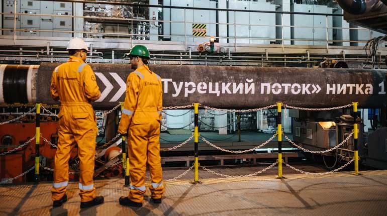 The TurkStream pipeline