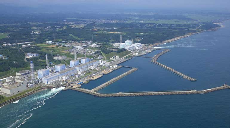 A nuclear power station in Japan