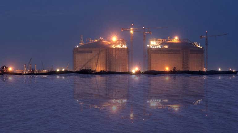 The Hazira LNG terminal in Gujarat.