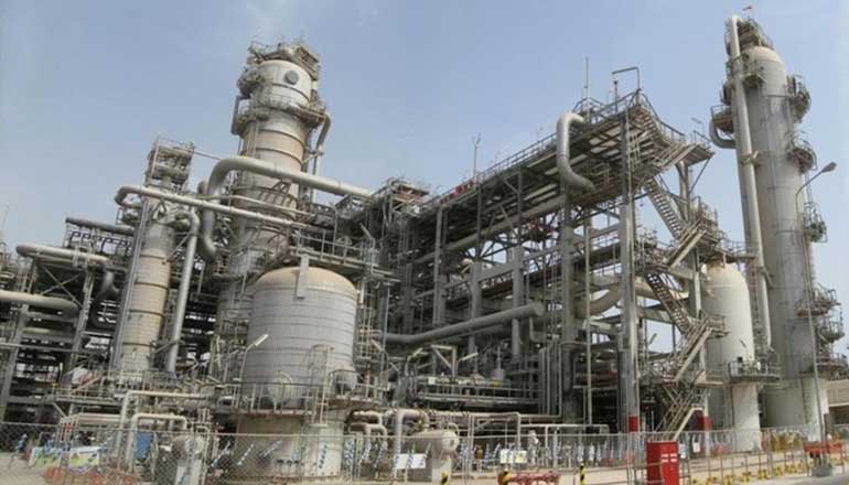 A Qatari gas plant