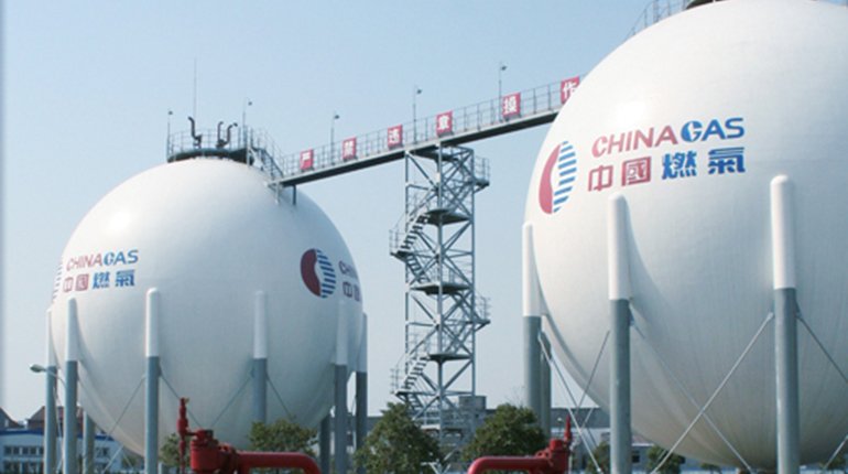 Chinese gas storage tanks