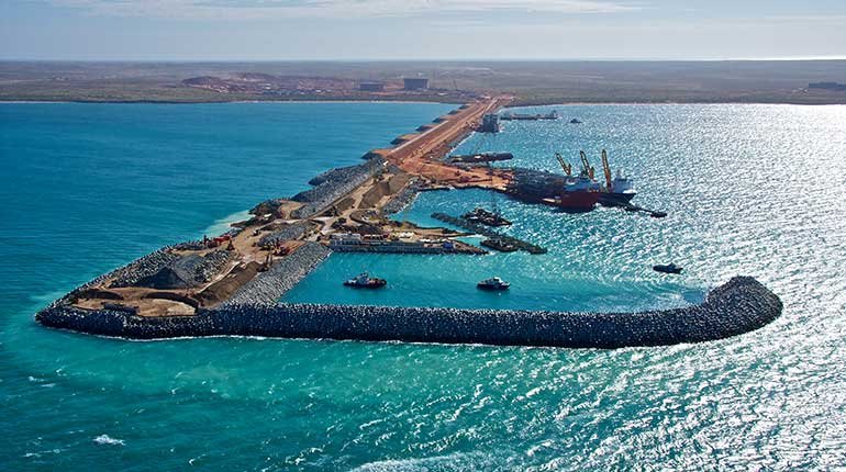 The Gorgon LNG project.