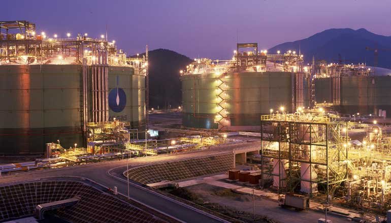 South Korea's Tongyeong LNG terminal