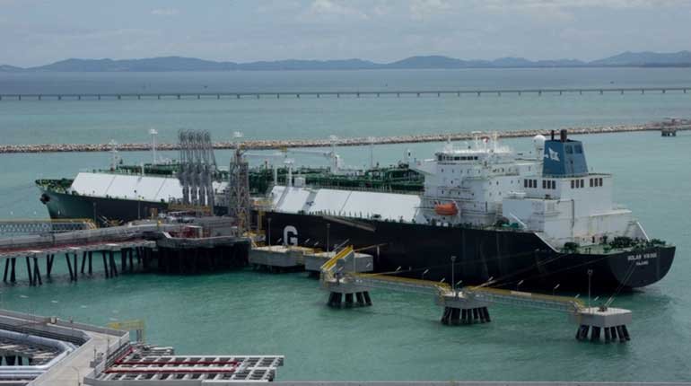 The Map Ta Phut LNG terminal in Thailand. (Qatargas)