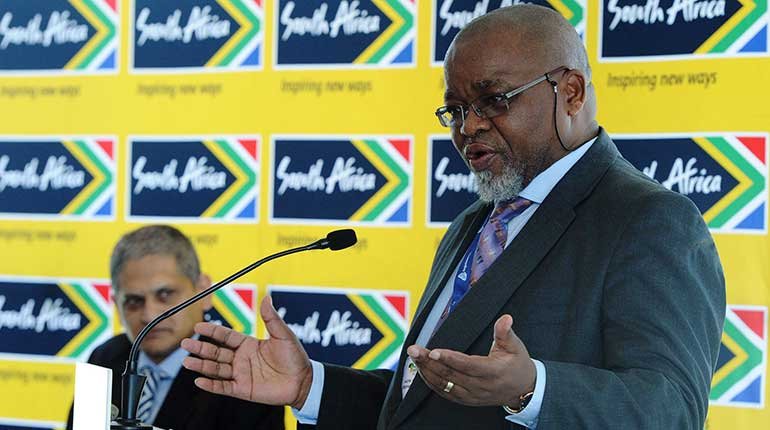 South African Energy Minister Samson Gwede Mantashe.