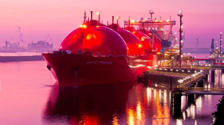 The Gate LNG terminal in the Netherlands.