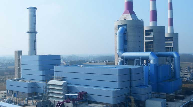 A gas-fired power plant in Germany.